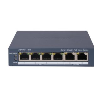HikVision DS-3E1506P-EI/M 4 Port Gigabit Smart POE Switch